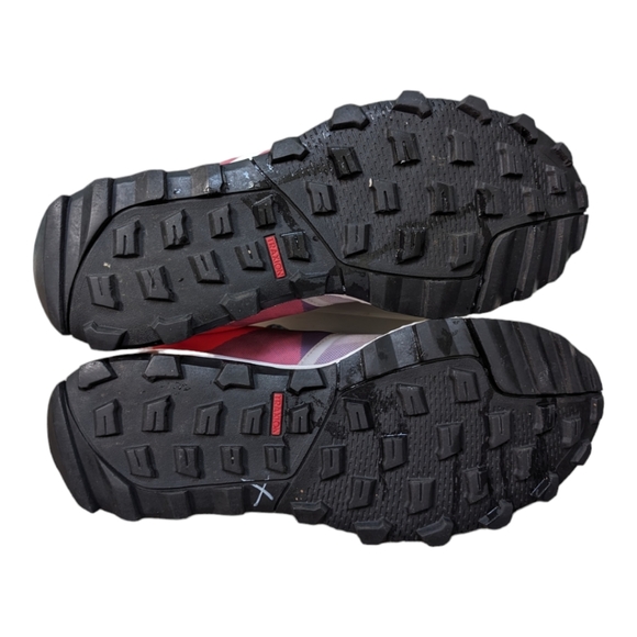 Adidas Kanadia 8 TR tail training running sneakers NEAR NEW white blue orange 10 - Picture 5 of 8